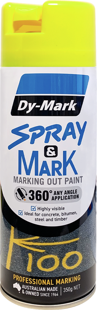 [314529] FLURO YELLOW SPOT MARKING PAINT